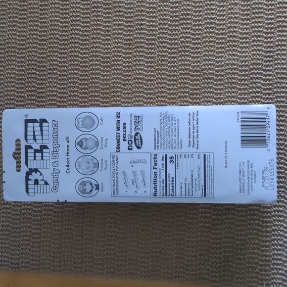 Pez dispenser w/ candy "Toad" super Mario New - Picture 2 of 4